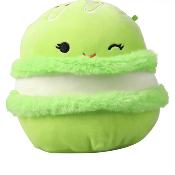 NEW! RARE foodie squishmallows™ 7.5in - donnelly the macaron - Picture 7 of 8
